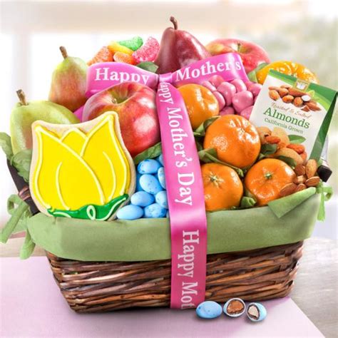 Mother's Day Fruit and Treats Basket - AA4050M - A Gift Inside