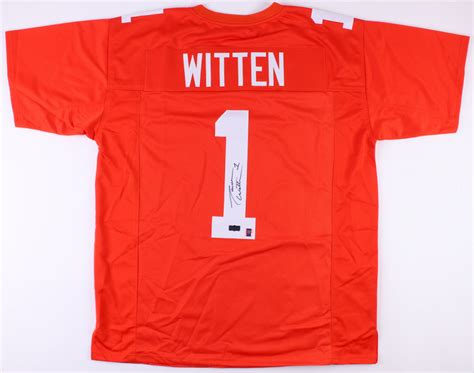 Jason Witten Signed Jersey (Radtke COA & Witten Hologram) | Pristine ...