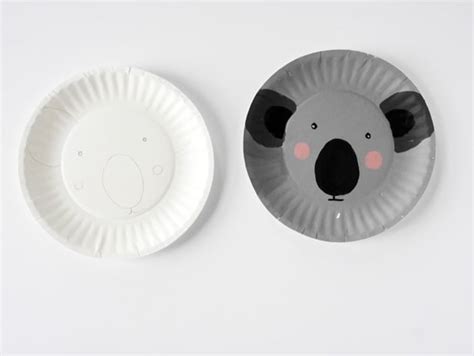 DIY ANIMAL PAPER PLATE FACES