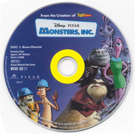 Monsters Inc 2 Dvd