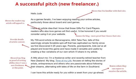 Freelance Pitch Template