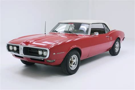 1968 Pontiac Firebird Convertible Sold | Motorious