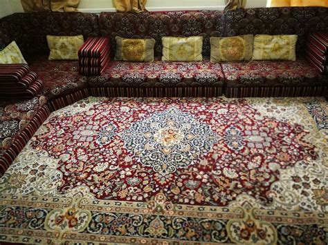 SOLD - Arabic Style Majlis Floor Sofa set, Living Room Sofa | in ...