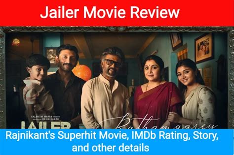 Jailer Movie Review: Rajinikanth starrer Movie, Hit or Flop? Check IMDb, Starcast, storyline