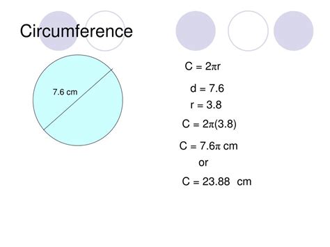 PPT - Circumference & Area of Circles PowerPoint Presentation, free ...