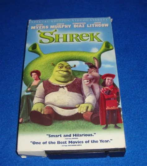 VHS SHREK EDIZIONE Speciale Orco 2001 Nastro Mike Myers Eddie Murphy Cameron Diaz EUR 3,40 ...