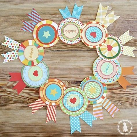 free ribbon awards for kids - The Handmade Home