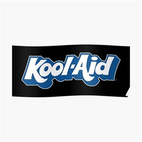 "Official Kool Aid Logo Wine Merchandise - Kool Aid Logo Wine" Poster ...