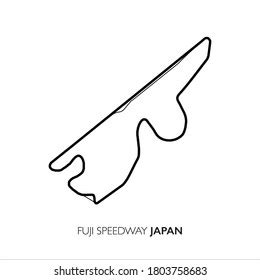 Fuji Speedway Circuit Japan Motorsport Race Stock Vector (Royalty Free) 1803758683 | Shutterstock