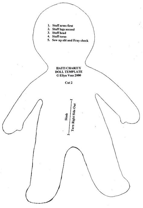 Free Printable Rag Doll Sewing Patterns