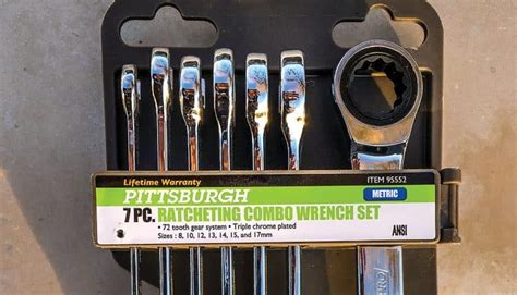 HARBOR FREIGHT 7-PIECE RATCHETING COMBO WRENCH SET - UTV Action Magazine