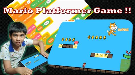 Mario Platformer Game Coding with Scratch - YouTube