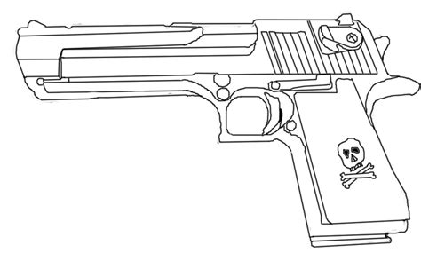 Desert Eagle digital drawing by ineedsiscors61 on DeviantArt