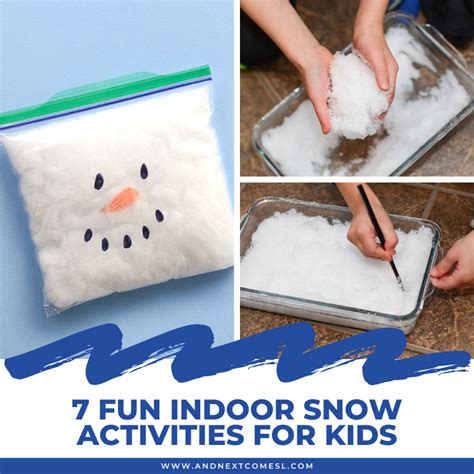 7 Fun Indoor Snow Activities | And Next Comes L - Hyperlexia Resources