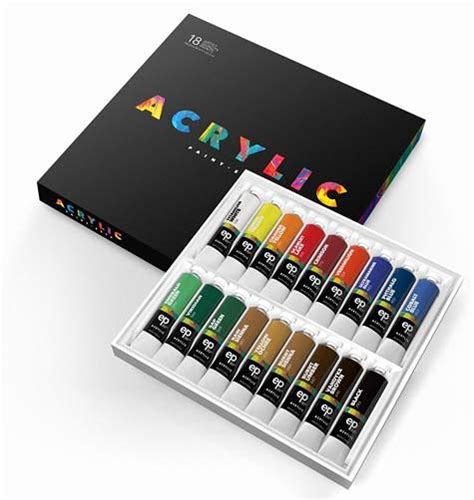 5 of the best available acrylic paint brands for artists