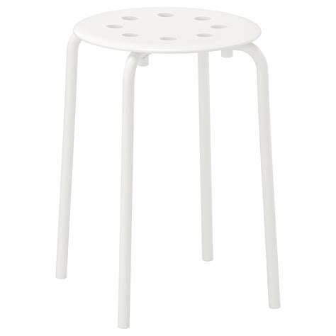 MARIUS stool, white, 173/4" - IKEA