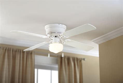 Flush Mount Ceiling Fans Without Light Kit