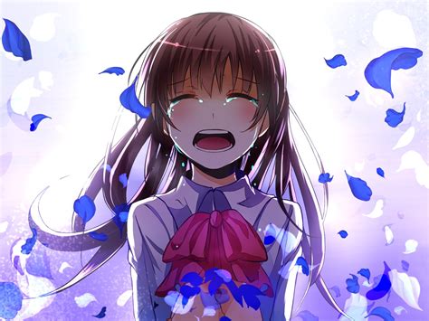 tears, crying, girl Wallpaper, HD Anime 4K Wallpapers, Images and Background - Wallpapers Den