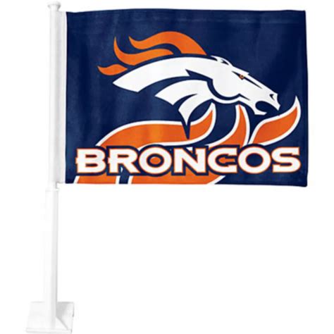 Denver Broncos Car Flag 15in x 11in | Party City Canada