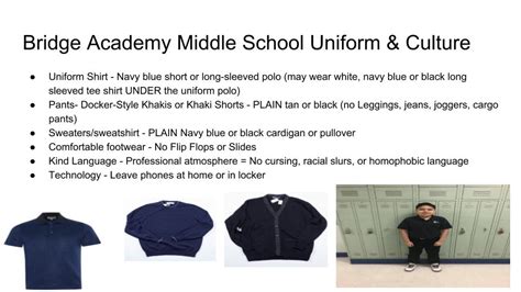 Uniform-Middle & High School – The Bridge Academy