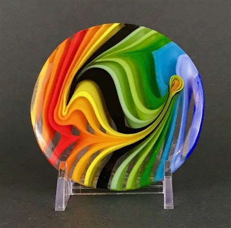 JLS Glass Studio - Combed Glass Art | Fused glass art, Fused glass wall art, Fused glass artwork