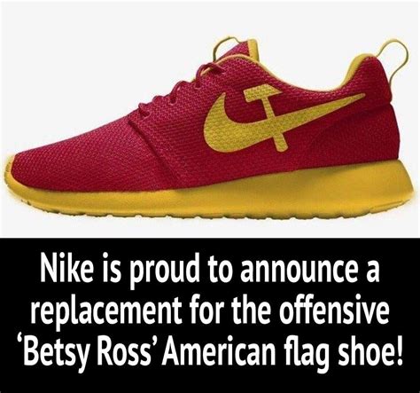 Replacement for the Betsy Ross Nike athletic shoe...