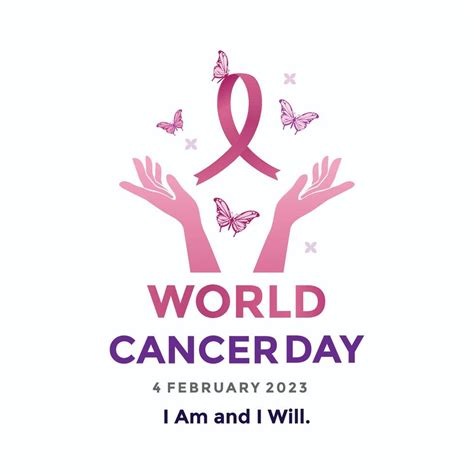 World Cancer Day Campaign logo. World Cancer Day poster or banner background vector illustration ...