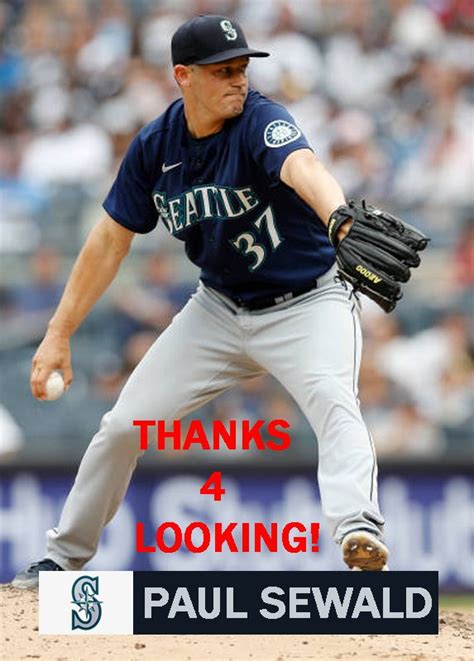 PAUL SEWALD 2021 SEATTLE MARINERS BASEBALL CARD