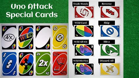 Uno Attack Cards And Uno Attack Card Meanings