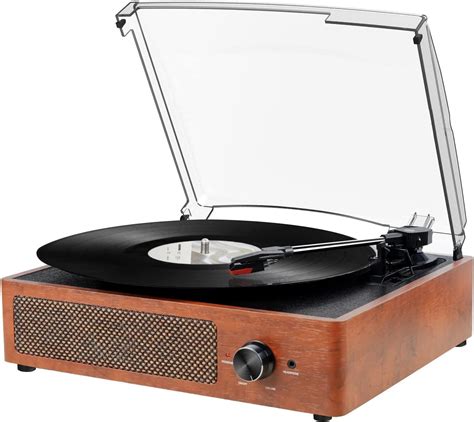 Buy Vinyl Player Bluetooth Turntable Vinyl Record Player with Speakers Turntables for Vinyl ...