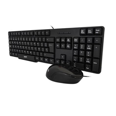 KIT TECLADO Y MOUSE ALAMBRICO GHIA GTA100