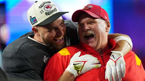 Chiefs coach Andy Reid after winning Super Bowl LVII: 'I think I'm going to hang around'