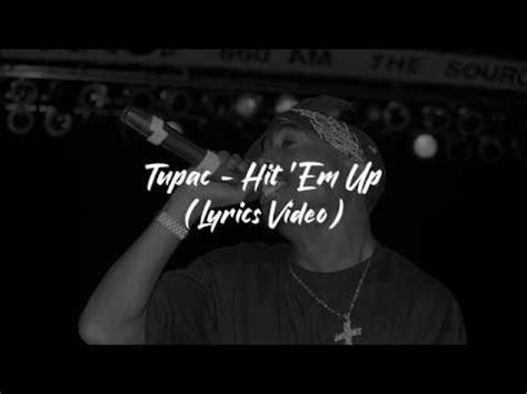 Tupac (2Pac) - HIT EM UP [Lyrics] - YouTube