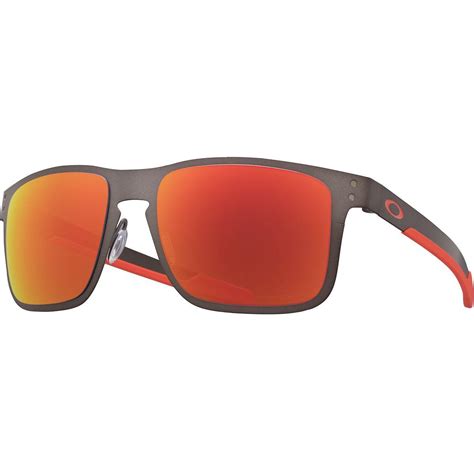 Oakley Holbrook Metal Prizm Polarized Sunglasses in Red for Men - Lyst