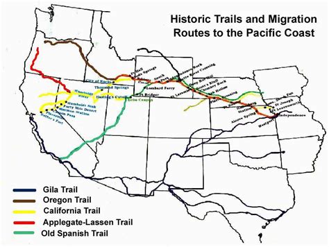 Oregon Trail Game Map | secretmuseum