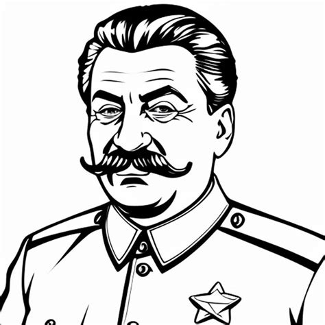 Stalin Coloring Page by welladjusteddinosaur on DeviantArt