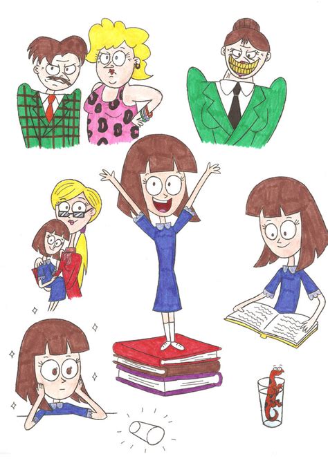 Roald Dahl's Matilda by nerdsman567 on DeviantArt