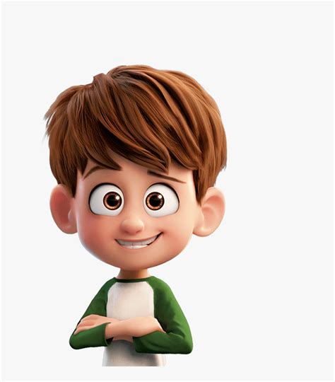 Cute Cartoon Characters Boy, HD Png Download , Transparent Png Image - PNGitem