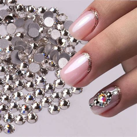 Aliexpress.com : Buy 1440pcs Crystal Rhinestones Flatback Non Hotfix ...