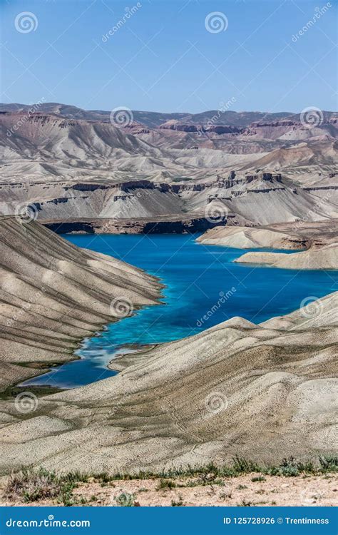 Band Amir Lakes in Bamyan Area of Central Afghanistan Stock Photo ...