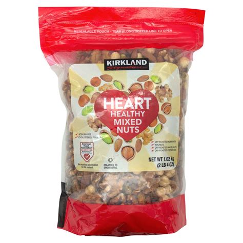 Kirkland Signature Heart Healthy Mixed Nuts — Snackathon Foods