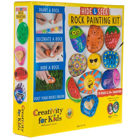 Hide & Seek Rock Painting Kit | Hobby Lobby | 683599