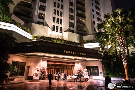 Peninsula Hotel Bangkok: Review & Room Tour - The Mileonaire ...