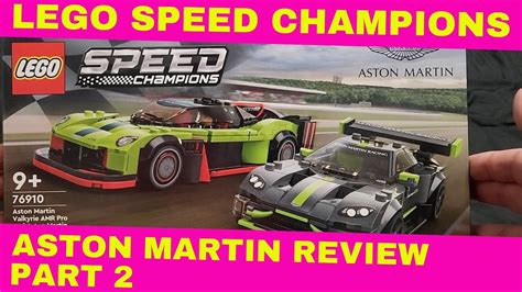 Reviewing the LEGO Speed Champions build of Aston Martin Vantage GT3. Part 2. Set #76910. - YouTube