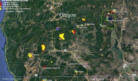 Fires in Southwest Oregon were very active Sunday - Wildfire Today
