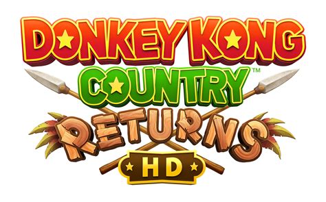 File:Donkey Kong Country Returns HD Logo.png - Super Mario Wiki, the ...