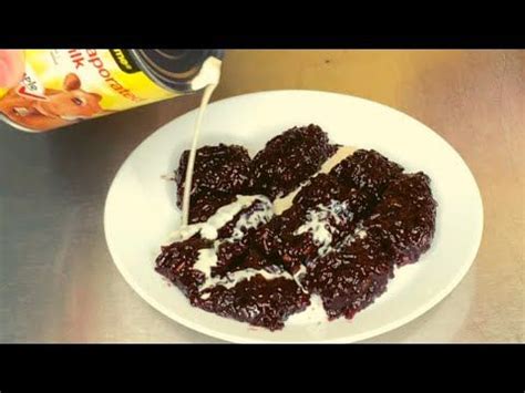 Nakapagluto Ka Na Ba ng Black Glutinous Rice? Subukan Mo Ito with Panucha and Evap Milk, Super ...