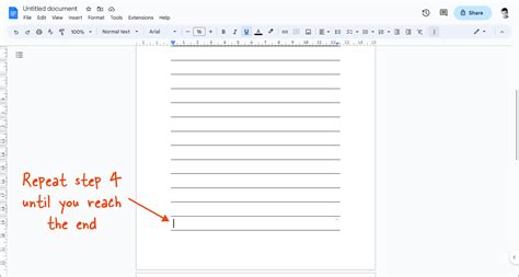 How to Make Lined Paper in Google Docs [Free Template Included]