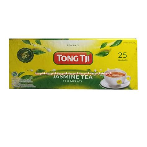 Jual Tong Tji Teh Melati Teh Celup Tongtji Tongji Jasmine Tea 25tea Bags Thong Tji | Shopee ...