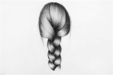 How To Draw Realistic Hair Braids